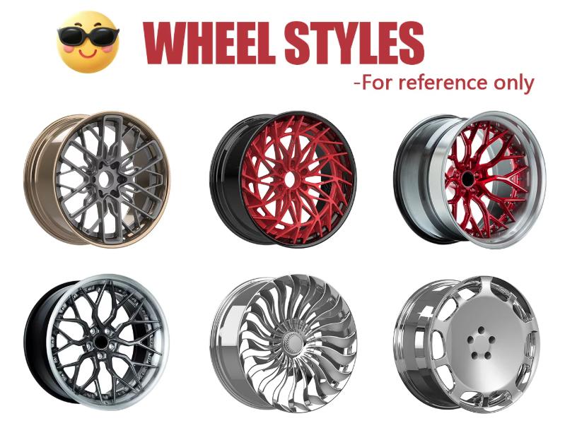 aluminium alloy 6061-T6 wheels